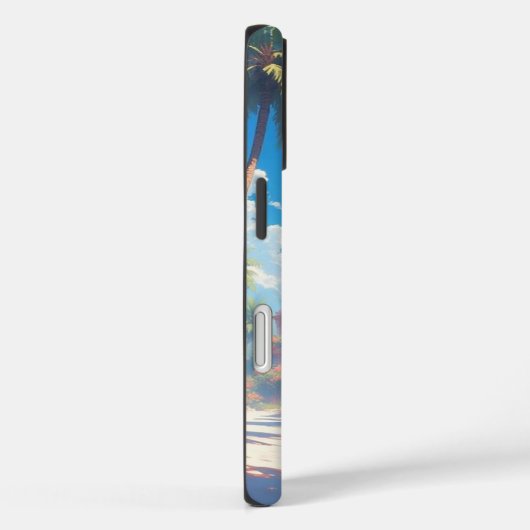 Tropical landscape Case-Mate iPhone hülle (Rückseite / Rechts)