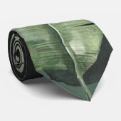 Tropical Large Palm Leaf Wedding Krawatte (Gerollt)