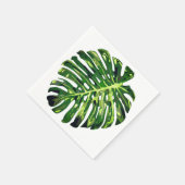 Tropical Leaf Napkins Serviette (Ecke)