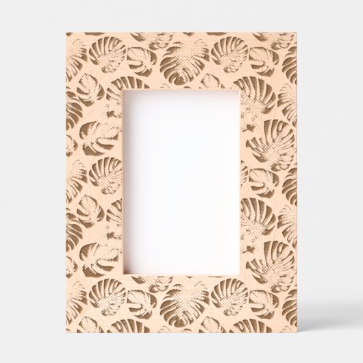 Tropical Leaves Geätzte Rahmen (Vorderseite)