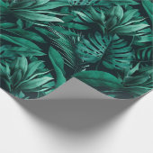 Tropical Leaves Geschenkpapier (Ecke)