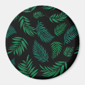 Tropical Leaves Pattern 2 Magnet (Vorne)