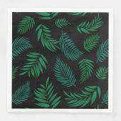 Tropical Leaves Pattern 2 Serviette (Vorderseite)