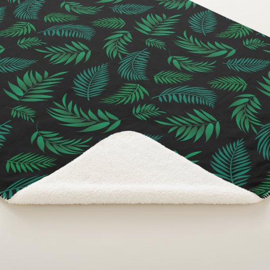 Tropical Leaves Pattern 2 Sherpadecke (3/4)