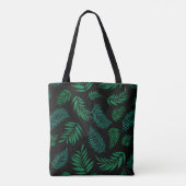 Tropical Leaves Pattern 2 Tasche (Rückseite)