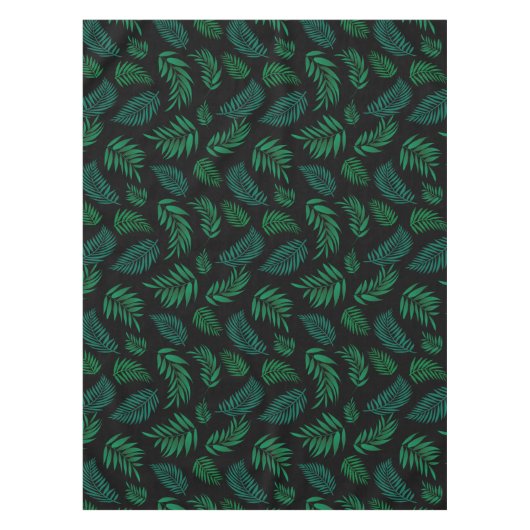 Tropical Leaves Pattern 2 Tischdecke (Vorderseite)