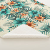 Tropical Light Sherpa Blanket Sherpadecke (3/4)