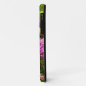 Tropical Lila Bougainvillea Floral Case-Mate iPhone Hülle (Hinten/Links)