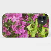 Tropical Lila Bougainvillea Floral Case-Mate iPhone Hülle (Rückseite (Horizontal))