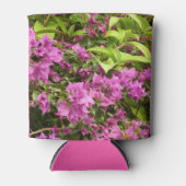 Tropical Lila Bougainvillea Floral Dosenkühler (Vorderseite)