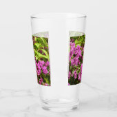 Tropical Lila Bougainvillea Floral Glas (Links)