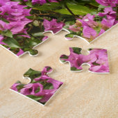 Tropical Lila Bougainvillea Floral Puzzle (Seite)