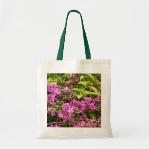 Tropical Lila Bougainvillea Floral Tragetasche