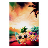 TROPICAL LOVE AT DAWN POSTER (Vorderseite)