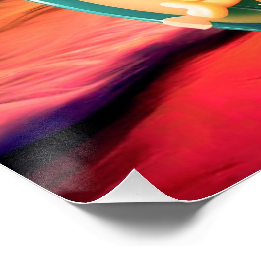 TROPICAL LOVE AT DAWN POSTER (Ecke)