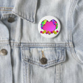 Tropical Love Birds Button (Beispiel)