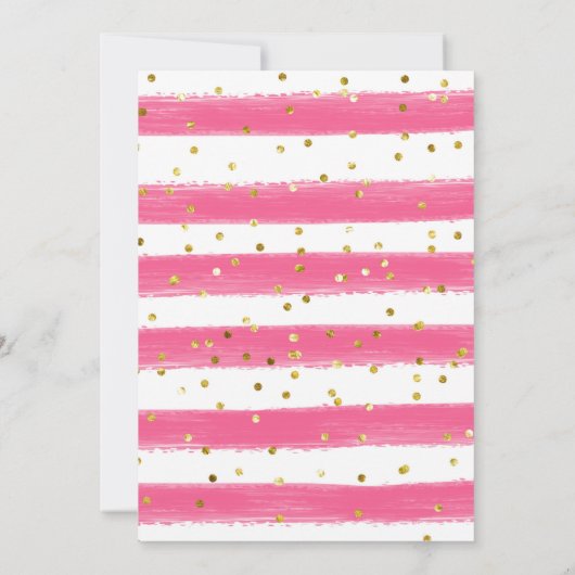 Tropical Luau Ananas Abschluss Einladung (Rückseite)