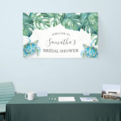 Tropical Luau Brautparty Signs Banner (Messeveranstaltung)