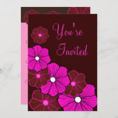 Tropical Luau Hawaiian Summer Party Einladungen (Vorne/Hinten)