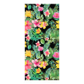 Tropical Luau Menu Card, BOHO Werbekarte (Hinten)