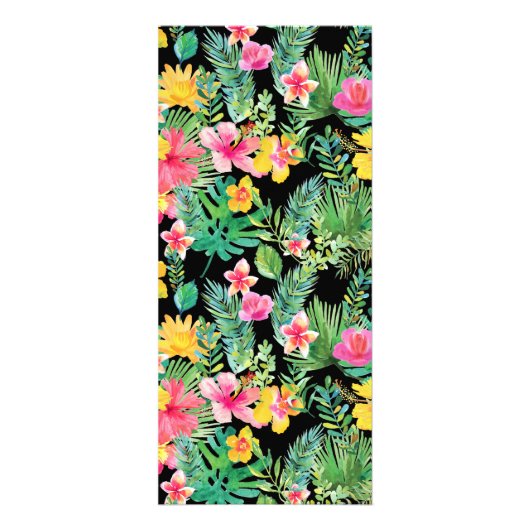 Tropical Luau Menu Card, BOHO Werbekarte (Hinten)