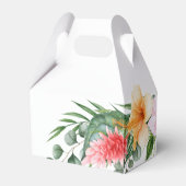 Tropical Luau Party Farbenfroh Geschenkschachtel (Rückseite)