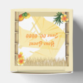 Tropical Luau Party Tiki Hut Gastgeschenk Box Geschenkschachtel (Oben)