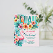 Tropical Luau Pool Party Girl's ABSCHLUSS Event (Stehend Vorderseite)