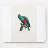 tropical macaw parrot mousepad (Vorne)