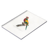tropical macaw parrot notizblock (Linke Seite)