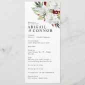 Tropical Magnolia White Green Red Programm (Vorderseite)