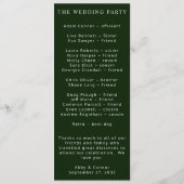 Tropical Magnolia White Green Red Programm (Rückseite)