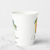 Tropical Mango | Babydusche Pappbecher (Links)