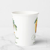 Tropical Mango | Babydusche Pappbecher (Rechts)