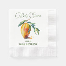 Tropical Mango | Babydusche