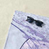 Tropical Manta Strandtuch (Beispiel)