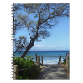 Tropical Maui Beachwalk Foto Spiral Notebook Notizblock