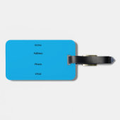 Tropical Maui Island Paradise Gepäckanhänger (Rückseite horizontal)