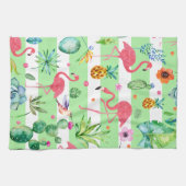 Tropical Melody Pattern Geschirrtuch (Horizontal)