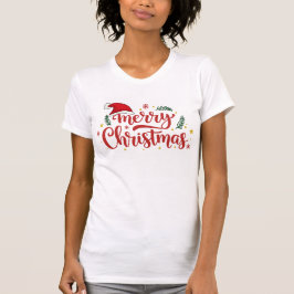 Tropical Merry Christmas Women’s T-Shirt