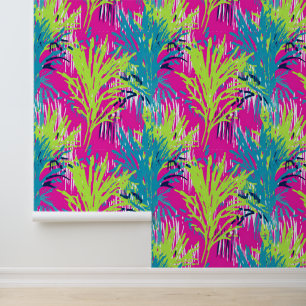 Tropical Midnight Oasis Tapete