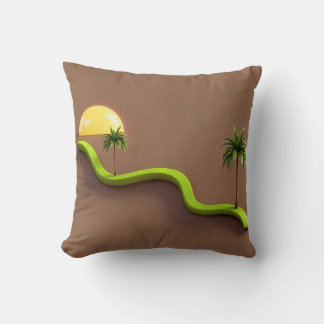 Tropical Modern Decorative Throw Pillow Kissen