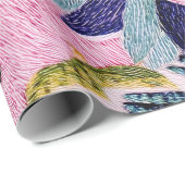Tropical Modernism Wrapping Paper Geschenkpapier (Rolleneckpunkt)
