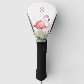 Tropical Monogram Golf Head Cover Headcover (Vorderseite)
