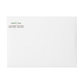 Tropical Monstera Beach Wedding (Vorderseite)