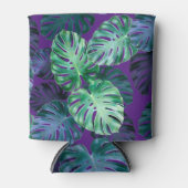 Tropical Monstera Blätter Dosenkühler (Vorderseite)