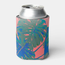 Tropical Monstera Blätter Dosenkühler