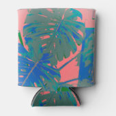 Tropical Monstera Blätter Dosenkühler (Vorderseite)