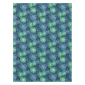 Tropical Monstera Blätter Tablecloth Tischdecke (Vorderseite)