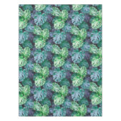 Tropical Monstera Blätter Tischdecke (Vorderseite)